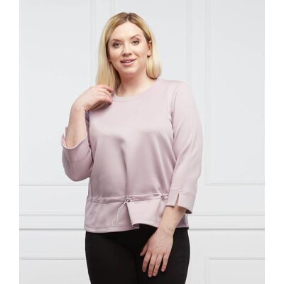 Persona by Marina Rinaldi Bluza OFFSIDE plus size Straight fit lawendowy 42/44 Persona by Marina Rinaldi Bluza OFFSIDE plus size Straight fit lawendowy 42/44