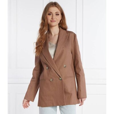 MAX&Co.; Marynarka Regular Fit brązowy 34 MAX&Co.; Marynarka Regular Fit brązowy 34