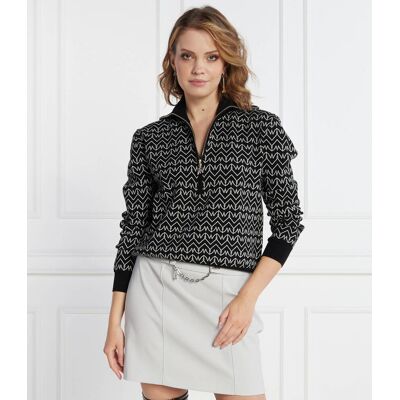 Patrizia Pepe Sweter Regular Fit czarny M Patrizia Pepe Sweter Regular Fit czarny M