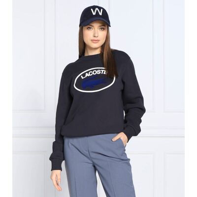 Lacoste Bluza Regular Fit granatowy 38 Lacoste Bluza Regular Fit granatowy 38