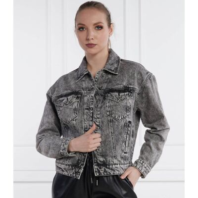 Guess Kurtka jeansowa clarette Regular Fit grafitowy XS Guess Kurtka jeansowa clarette Regular Fit grafitowy XS