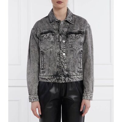 Guess Kurtka jeansowa clarette Regular Fit grafitowy XXL Guess Kurtka jeansowa clarette Regular Fit grafitowy XXL