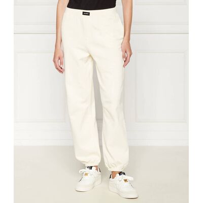 Karl Lagerfeld Spodnie dresowe Regular Fit ecru M Karl Lagerfeld Spodnie dresowe Regular Fit ecru M