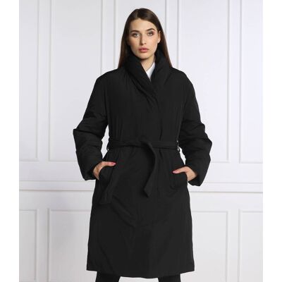 Calvin Klein Puchowy płaszcz czarny L Calvin Klein Puchowy płaszcz czarny L