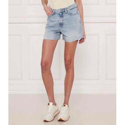Guess Jeansowe szorty Relaxed fit błękitny 25 Guess Jeansowe szorty Relaxed fit błękitny 25