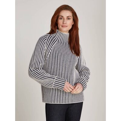 Calvin Klein Wełniany sweter Loose fit czarny M/L Calvin Klein Wełniany sweter Loose fit czarny M/L