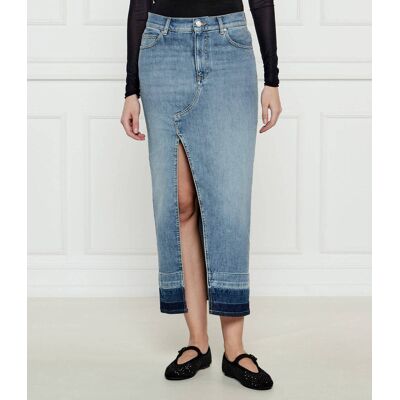 Pinko Jeansowa spódnica IL CAIRO low waist niebieski 40 Pinko Jeansowa spódnica IL CAIRO low waist niebieski 40