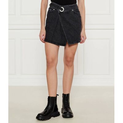 Karl Lagerfeld Jeans Jeansowa spódnica grafitowy XS Karl Lagerfeld Jeans Jeansowa spódnica grafitowy XS