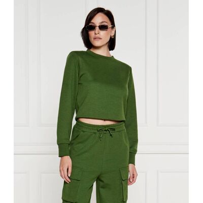 Patrizia Pepe Bluza Regular Fit zielony XS/S Patrizia Pepe Bluza Regular Fit zielony XS/S