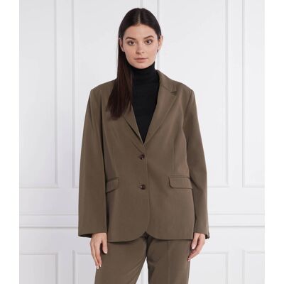 Samsøe Samsøe Marynarka Relaxed fit brązowy XS Samsøe Samsøe Marynarka Relaxed fit brązowy XS