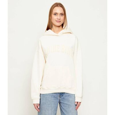 Anine Bing Bluza HARVEY Relaxed fit kremowy L Anine Bing Bluza HARVEY Relaxed fit kremowy L