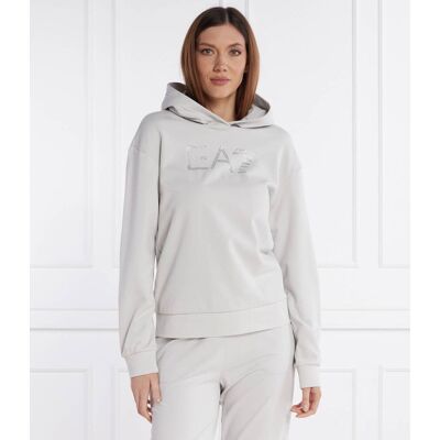 EA7 Bluza Regular Fit szary XS EA7 Bluza Regular Fit szary XS