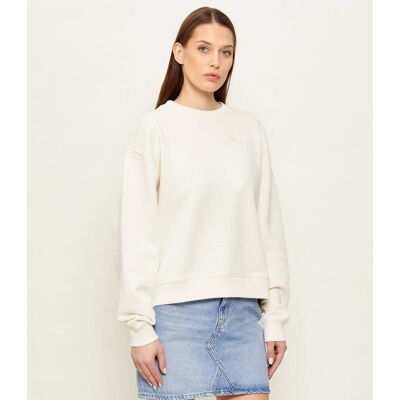 HUGO Bluza Deroxina_9 Loose fit ecru S HUGO Bluza Deroxina_9 Loose fit ecru S