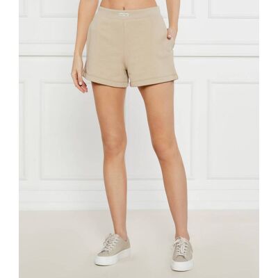 Calvin Klein Jeans Szorty Regular Fit beżowy M Calvin Klein Jeans Szorty Regular Fit beżowy M