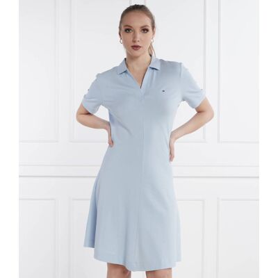Tommy Hilfiger Sukienka Polo błękitny XS Tommy Hilfiger Sukienka Polo błękitny XS