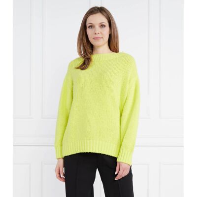 MAX&Co.; Sweter MESTOLA Regular Fit limonkowy XS MAX&Co.; Sweter MESTOLA Regular Fit limonkowy XS