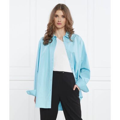 Samsøe Samsøe Koszula Relaxed fit błękitny L Samsøe Samsøe Koszula Relaxed fit błękitny L