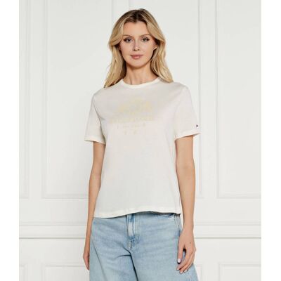 Tommy Hilfiger T-shirt Regular Fit ecru L Tommy Hilfiger T-shirt Regular Fit ecru L