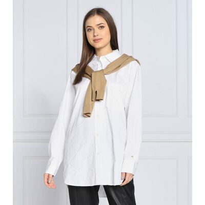 Tommy Hilfiger Koszula Oversize fit biały 36 Tommy Hilfiger Koszula Oversize fit biały 36