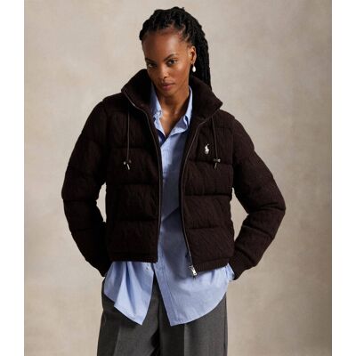Polo Ralph Lauren Wełniana kurtka Regular Fit z dodatkiem kaszmiru brązowy XL Polo Ralph Lauren Wełniana kurtka Regular Fit z dodatkiem kaszmiru brązowy XL