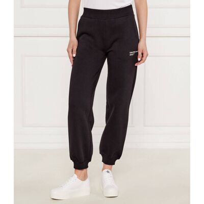 Calvin Klein Jeans Spodnie dresowe GALAXY PRINT Comfort fit czarny S Calvin Klein Jeans Spodnie dresowe GALAXY PRINT Comfort fit czarny S