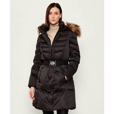 Guess Puchowa kurtka MARINA Regular Fit czarny XS Guess Puchowa kurtka MARINA Regular Fit czarny XS