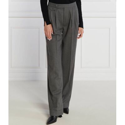 Polo Ralph Lauren LAUREN RALPH LAUREN Wełniane spodnie TUMELO Regular Fit grafitowy XL Polo Ralph Lauren LAUREN RALPH LAUREN Wełniane spodnie TUMELO Regular Fit grafitowy XL