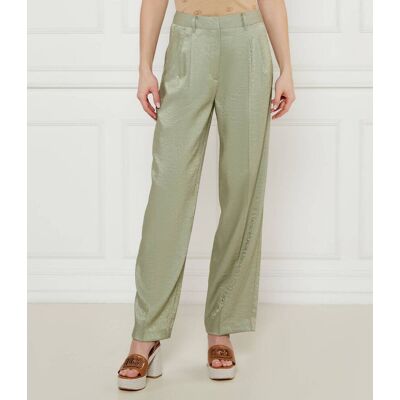 Guess Spodnie CAMILLE flare fit zielony XL Guess Spodnie CAMILLE flare fit zielony XL