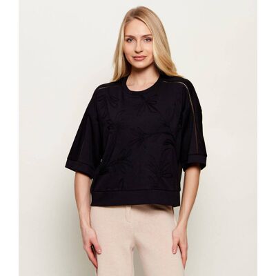 Bogner T-shirt RABEA Oversize fit czarny 34 Bogner T-shirt RABEA Oversize fit czarny 34