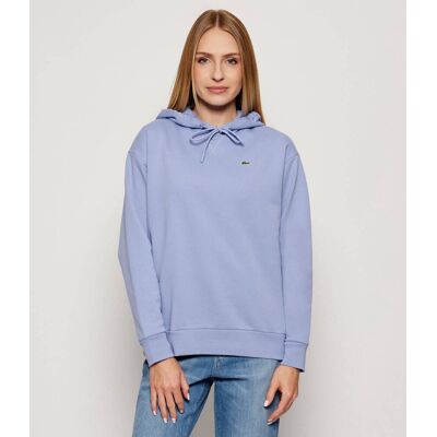Lacoste Bluza Oversize fit lawendowy 38 Lacoste Bluza Oversize fit lawendowy 38