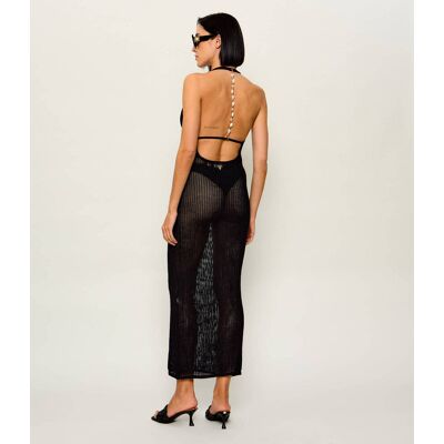 Guess Sukienka AURA czarny M/L Guess Sukienka AURA czarny M/L