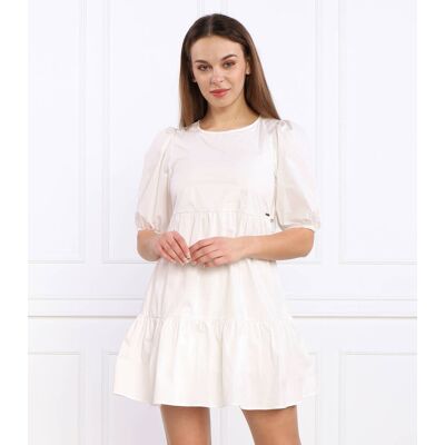 Pepe Jeans London Sukienka BELLA biały XL Pepe Jeans London Sukienka BELLA biały XL