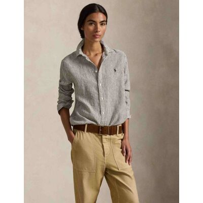 Polo Ralph Lauren Lniana koszula Classic fit brązowy S Polo Ralph Lauren Lniana koszula Classic fit brązowy S