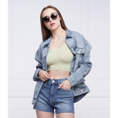 Guess Top Slim Fit zielony M Guess Top Slim Fit zielony M