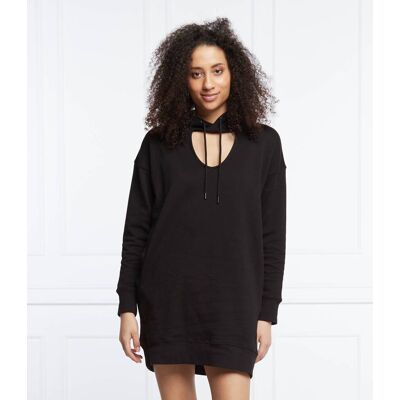 DKNY Sport Sukienka czarny L DKNY Sport Sukienka czarny L