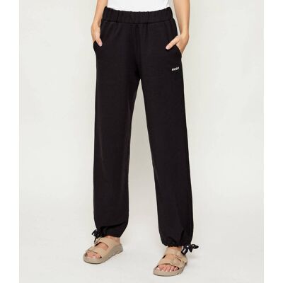 Hugo Bodywear Spodnie dresowe 10277497 Loose fit czarny M Hugo Bodywear Spodnie dresowe 10277497 Loose fit czarny M