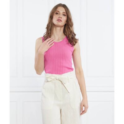 RIANI Top tank knitted Slim Fit różowy 38 RIANI Top tank knitted Slim Fit różowy 38