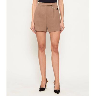 Elisabetta Franchi Szorty Regular Fit beżowy 34 Elisabetta Franchi Szorty Regular Fit beżowy 34