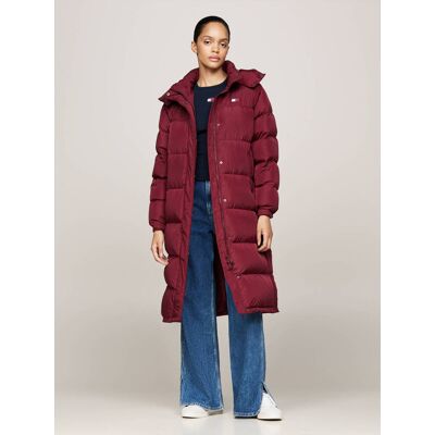Tommy Jeans Puchowy płaszcz ALASKA bordowy L Tommy Jeans Puchowy płaszcz ALASKA bordowy L