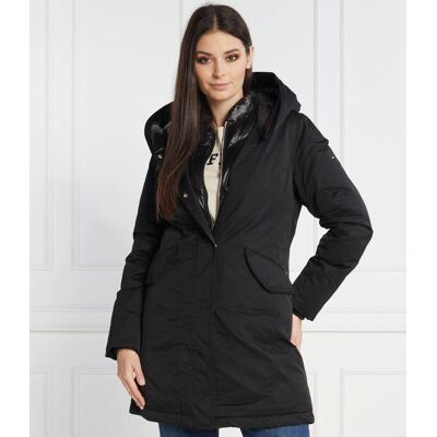 Tommy Hilfiger Ocieplana parka Regular Fit czarny L Tommy Hilfiger Ocieplana parka Regular Fit czarny L