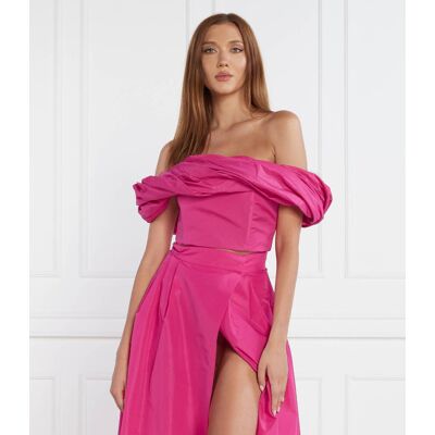 Pinko Top Slim Fit różowy 34 Pinko Top Slim Fit różowy 34