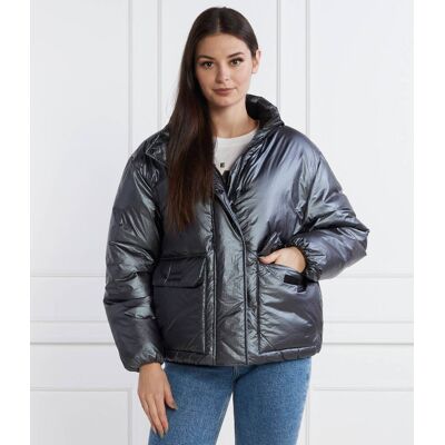 Tommy Jeans Kurtka Regular Fit grafitowy S Tommy Jeans Kurtka Regular Fit grafitowy S
