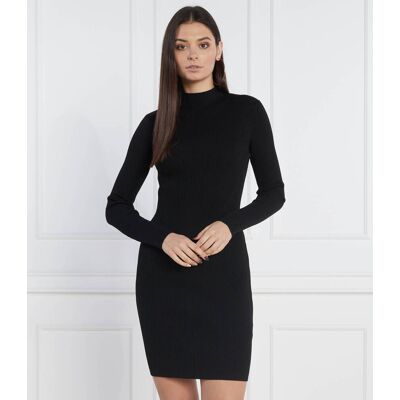 Calvin Klein Sukienka ICONIC czarny M Calvin Klein Sukienka ICONIC czarny M