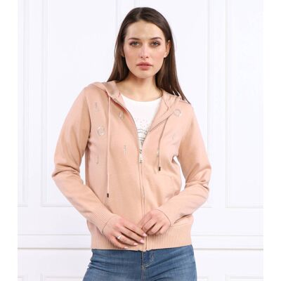 Liu Jo Sport Bluza Regular Fit brzoskwiniowy XS Liu Jo Sport Bluza Regular Fit brzoskwiniowy XS
