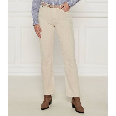 Boss BLACK Spodnie PARKWAY Straight fit sztruks beżowy 31/32 Boss BLACK Spodnie PARKWAY Straight fit sztruks beżowy 31/32