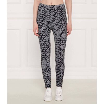 Michael Kors Legginsy Slim Fit czarny M Michael Kors Legginsy Slim Fit czarny M