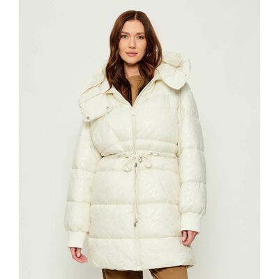 Pinko Kurtka CHUTNY Regular Fit ecru XS Pinko Kurtka CHUTNY Regular Fit ecru XS