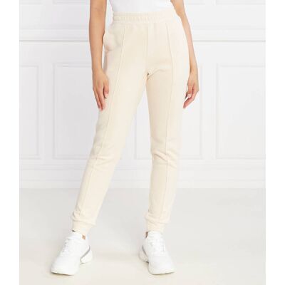 EA7 Spodnie dresowe Regular Fit ecru L EA7 Spodnie dresowe Regular Fit ecru L