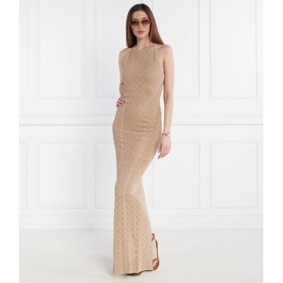 Guess Sukienka BELLE beżowy S Guess Sukienka BELLE beżowy S