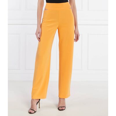 Patrizia Pepe Spodnie Straight fit pomarańczowy 34 Patrizia Pepe Spodnie Straight fit pomarańczowy 34